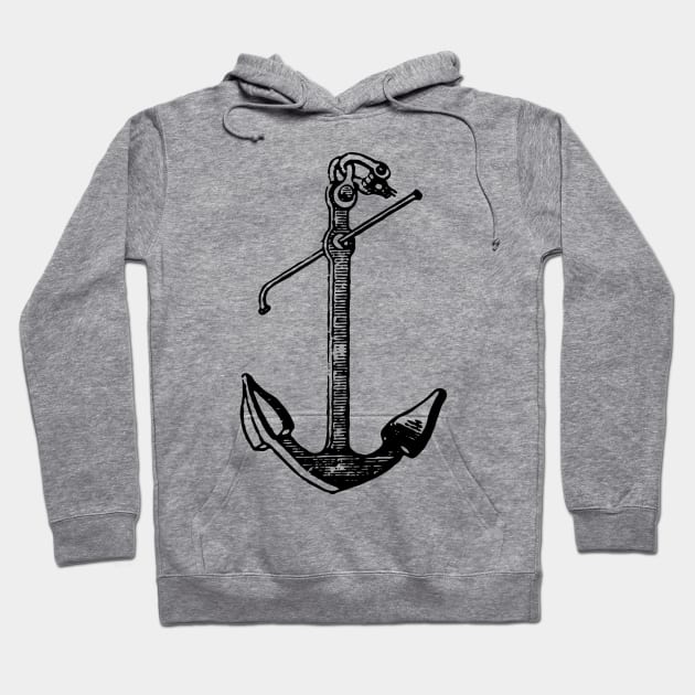 Anchor sketch Hoodie by FisherCraft